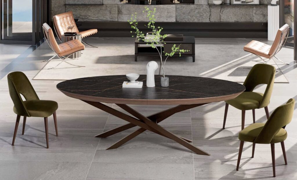 table-repas-ovale-avec-allonges-plateau-ceramique-pied-centrale-montbeliard-belfort